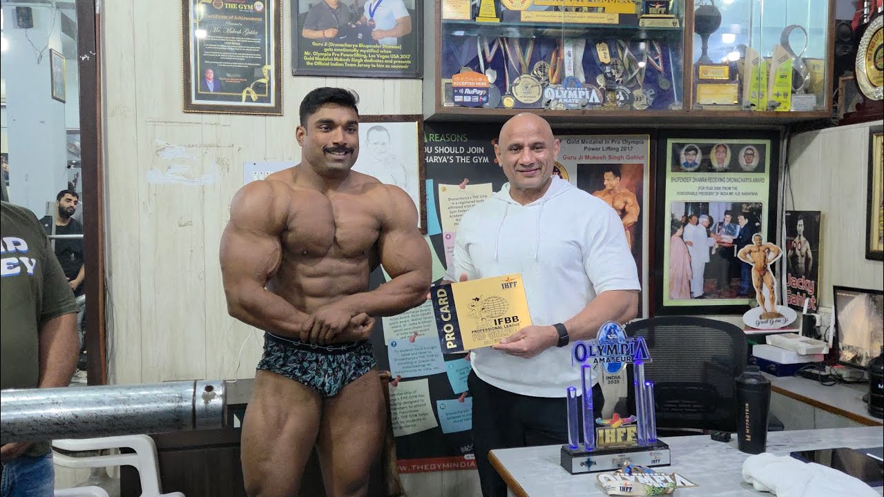 MEET WITH GURUJI   AFTER IFBB PRO || IFBB PRO AKSHAY || MBD