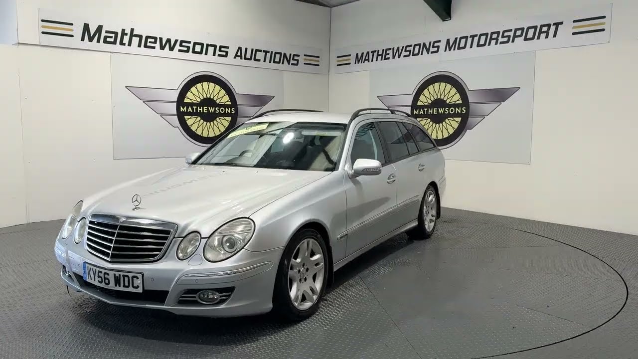 2006 MERCEDES E320 CDI AVANTGARDE AUTO | Mathewsons Classic Cars | Auction: 11, 12, 13 March 2026