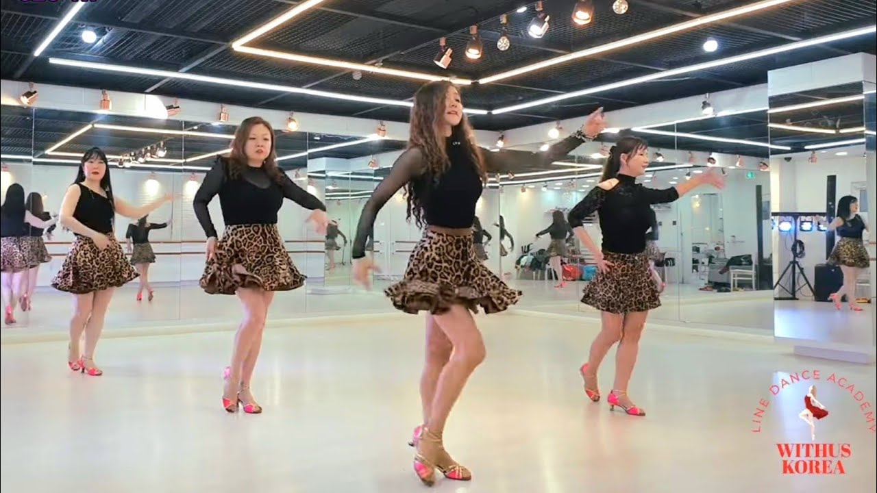 You are my everything: Rumba (Improver) line dance | Withus Korea