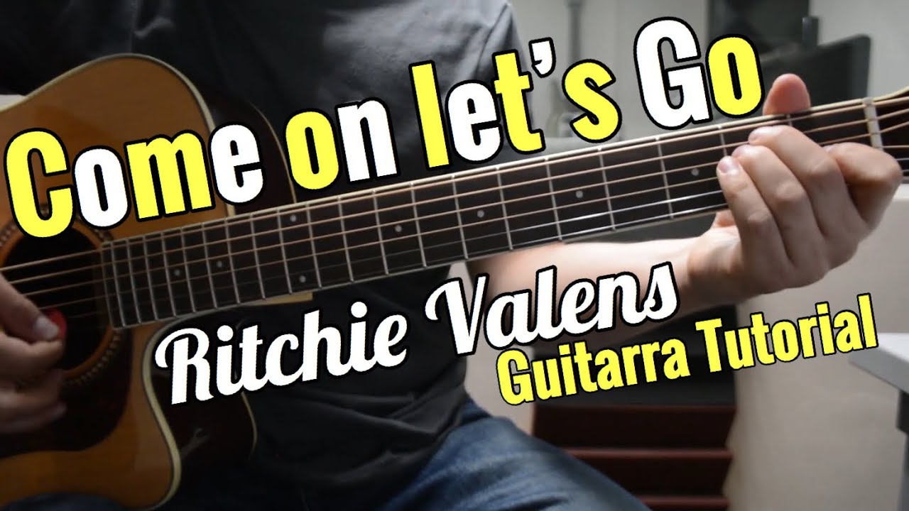 Come on let's Go - Tutorial de Guitarra (Rock 'N' Roll) Para Principiantes