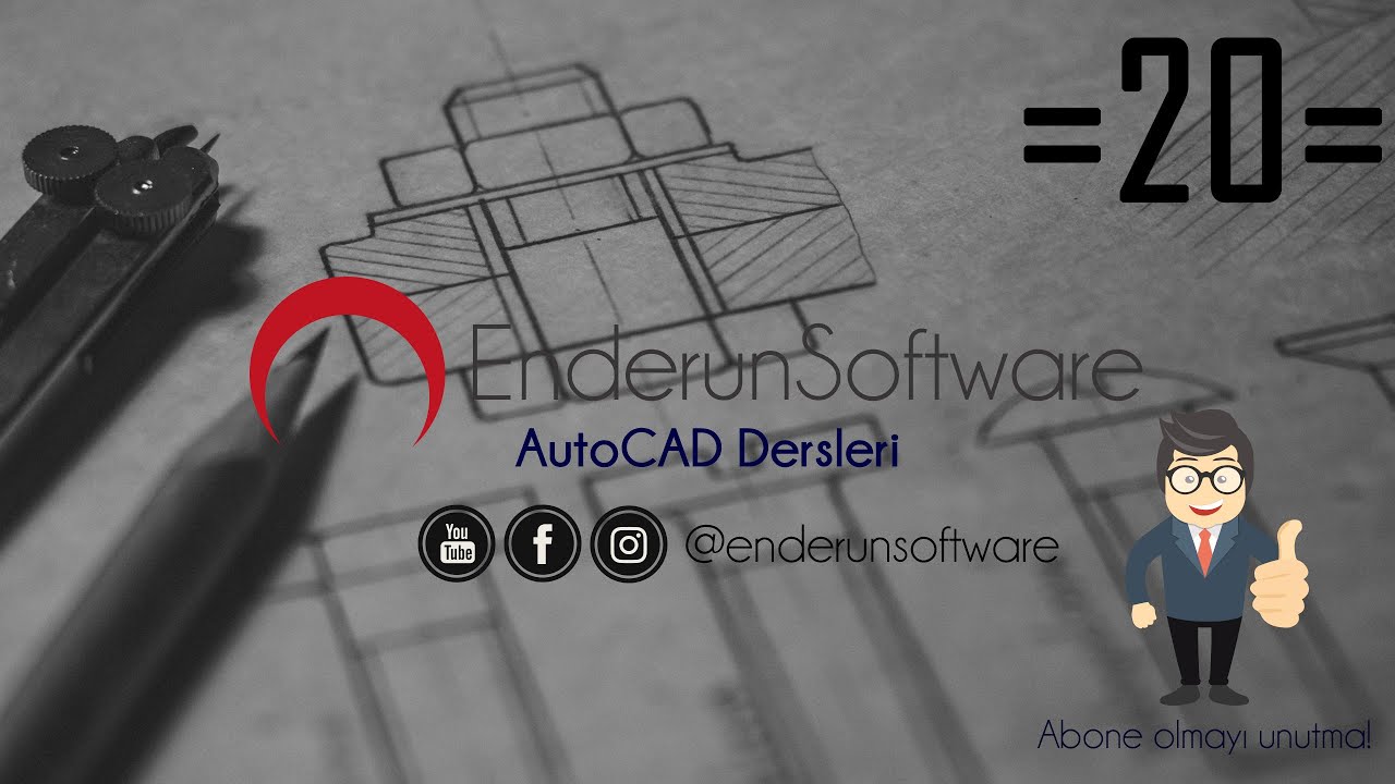 AutoCAD Dersleri-20 Elips