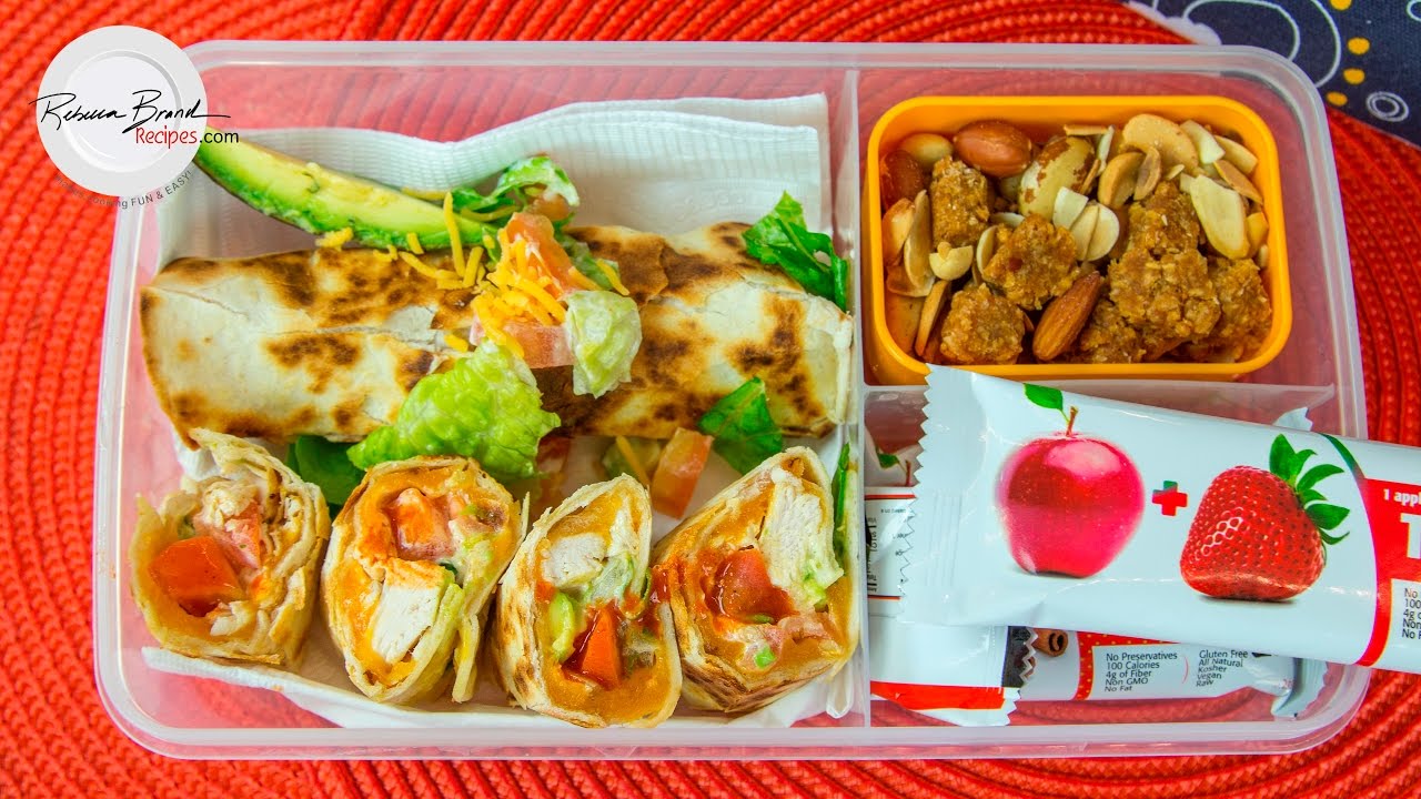 Healthy Lunch Healthy Snack | Lunch Bunch Toasted Wrap