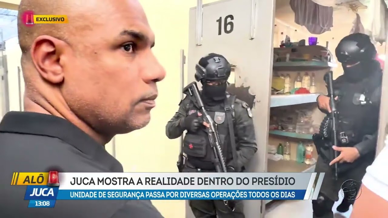 Juca mostra a realidade dentro do presídio | ALÔ JUCA | TV ARATU