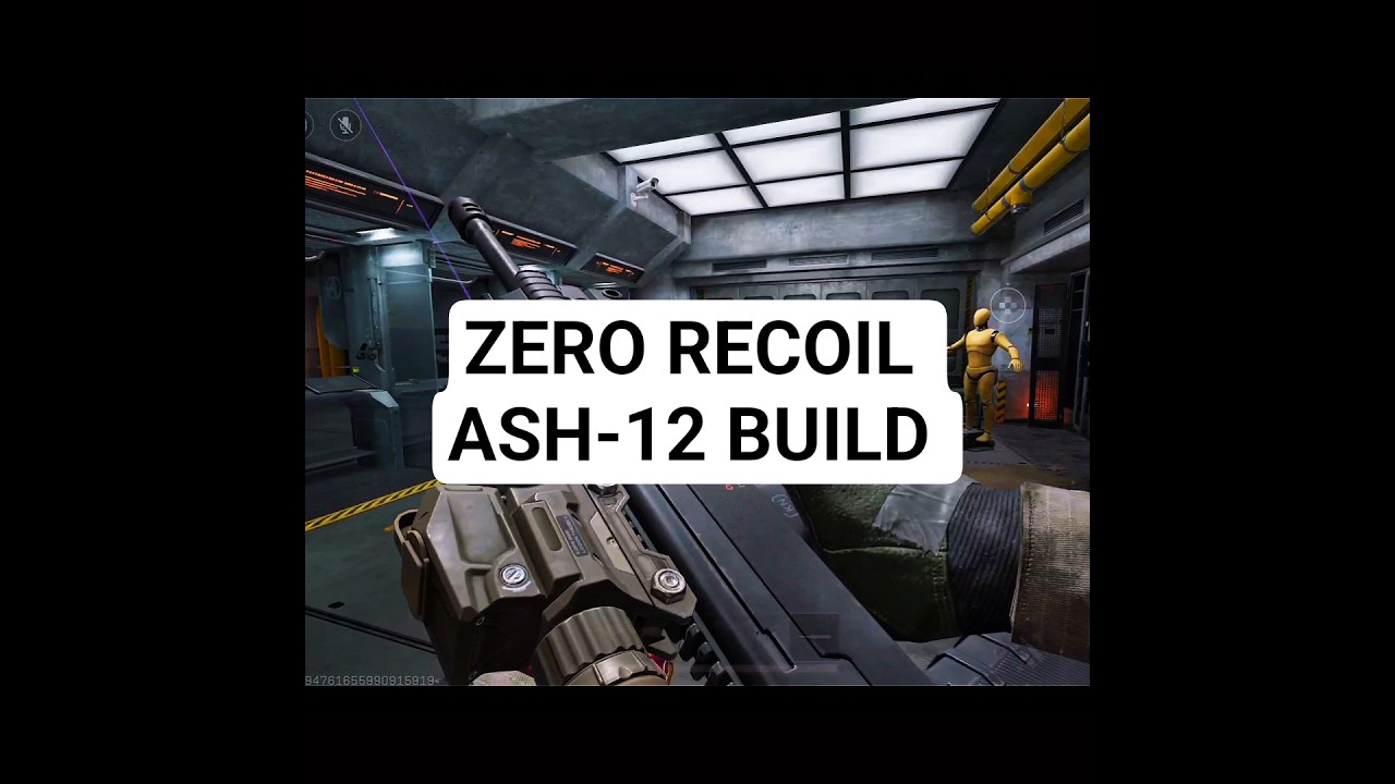 This Ash-12 Build has Zero Recoil in Delta Force.