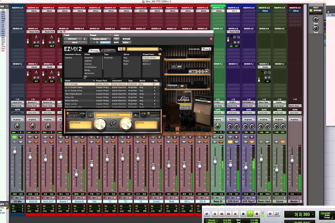 Обзор Toontrack EZMix 2 и Classic Amps Pack
