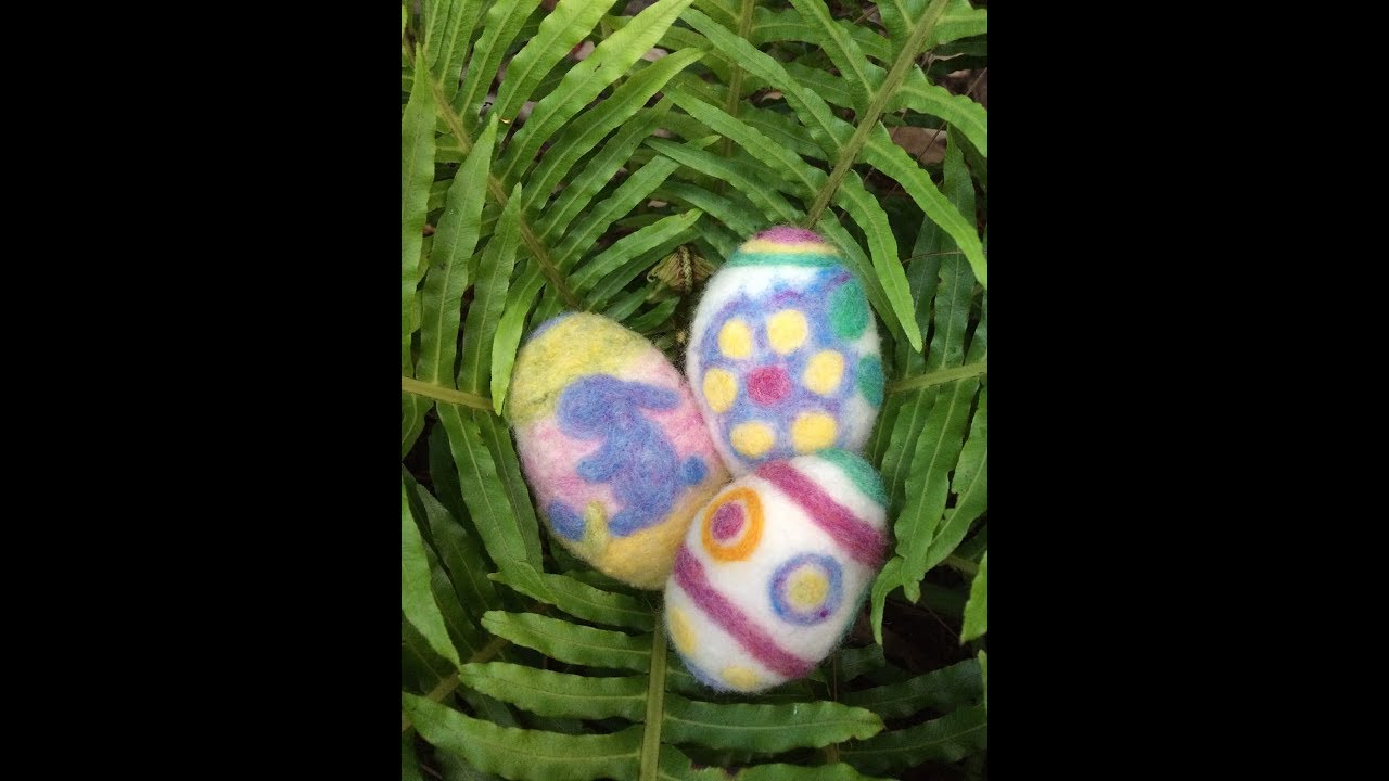 Needle Felted Easter Egg