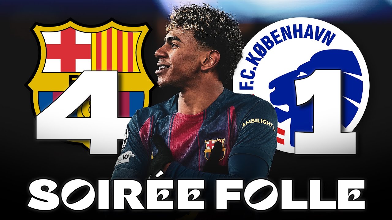 BARÇA 4-1 COPENHAGUE ⎮ Soirée folle et le Barça passe devant le Real et le PSG