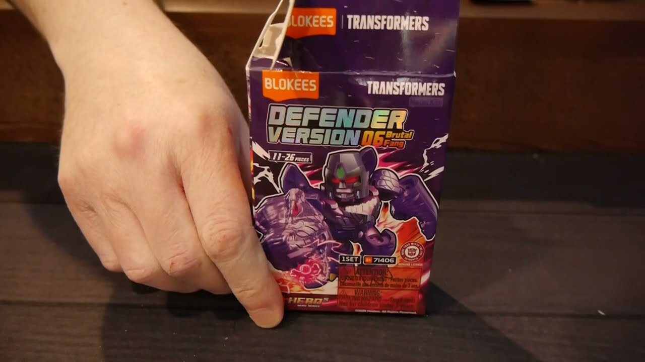 Blokees Build: Transformers Defender Version 06 Brutal Fang - Beast Wars Megatron