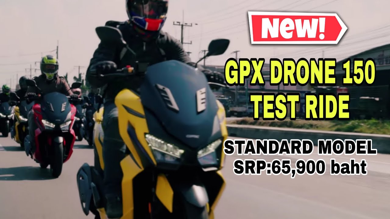 All New GPX DRONE 150 Test Ride | Preview | SRP