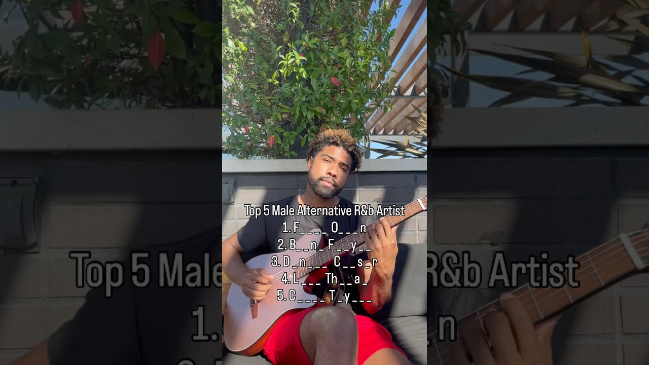 Top 5 Alternative R&B Artist