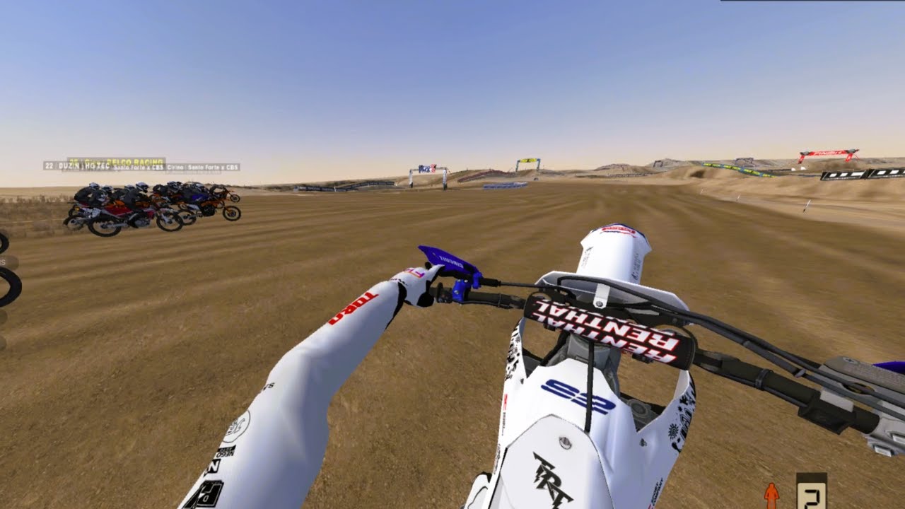 A YZ 450cc NÃO ME PERDOOU NESSA LARGADA | PRO MOTOCROSS 2025 - 2025 ARLMX RD1 - PALA