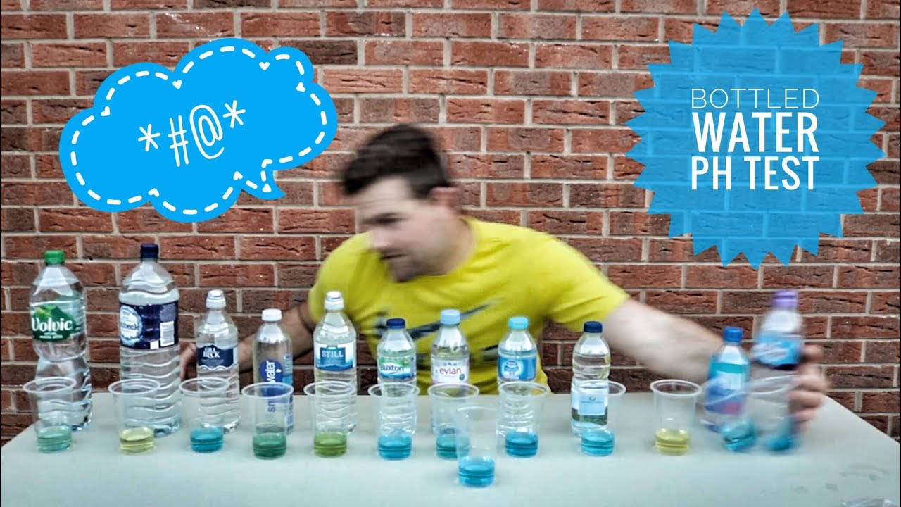 Тест уровня pH бутилированной воды