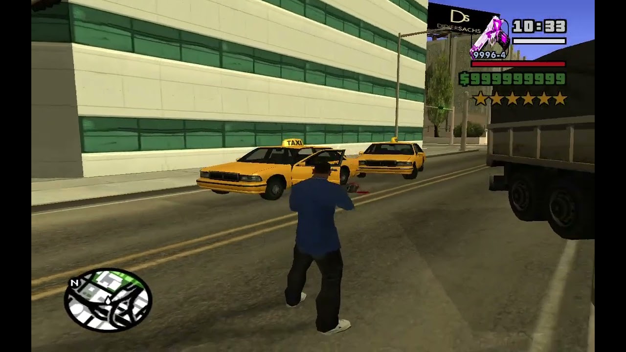 GTA San Andreas  INSANITY Audio Pack v2.1 gameplay PC