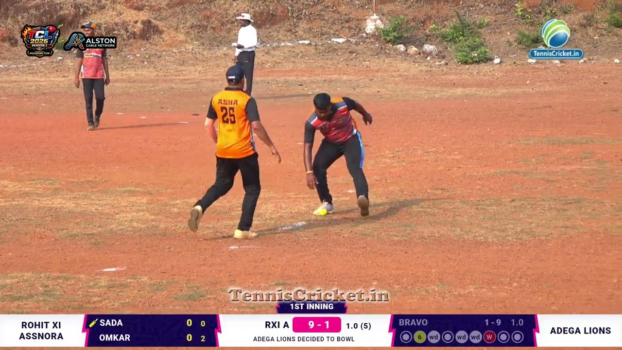 ADEGA LIONS VS ROHIT XI ASSNORA || TIVIM CHAMPIONS TROPHY 2026