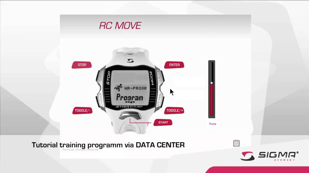 Sigma RC Move Functions