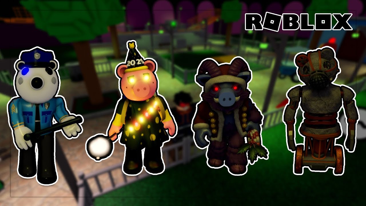 How to Get All 27 Badges in My Average Piggy RP - Roblox