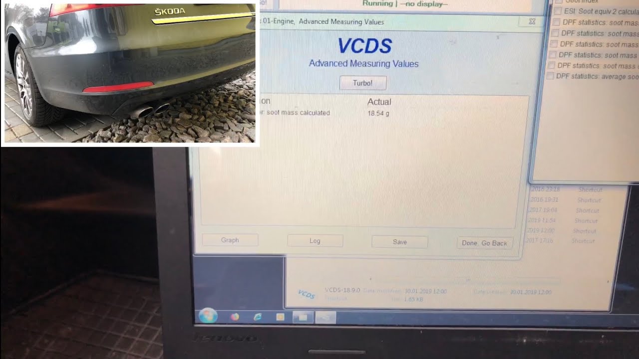 How to regenerate Particle Filter / DPF with VCDS (Skoda Superb 2 Facelift 2.0 TDI)