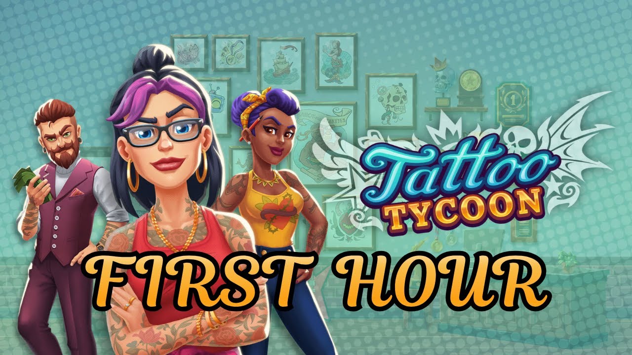Tattoo Tycoon - Xbox Series X- First Hour - Let's Play  #gifted