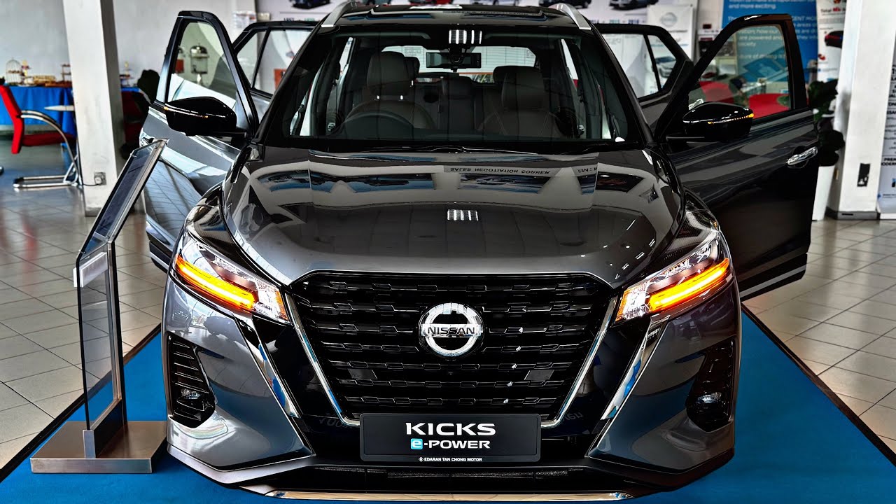 New 2025 Nissan Kicks e-Power | Gray Metallic Color 5 Seaters | Premium Crossover & SUVs