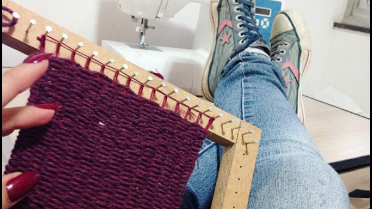Passo a passo Tear Construção básica Alana Santos Blogger