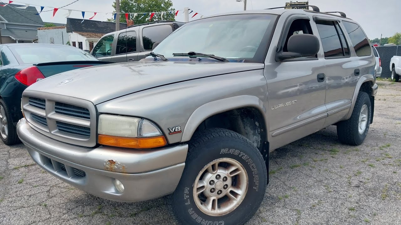 1998 Dodge Durango SLT (tour and startup)