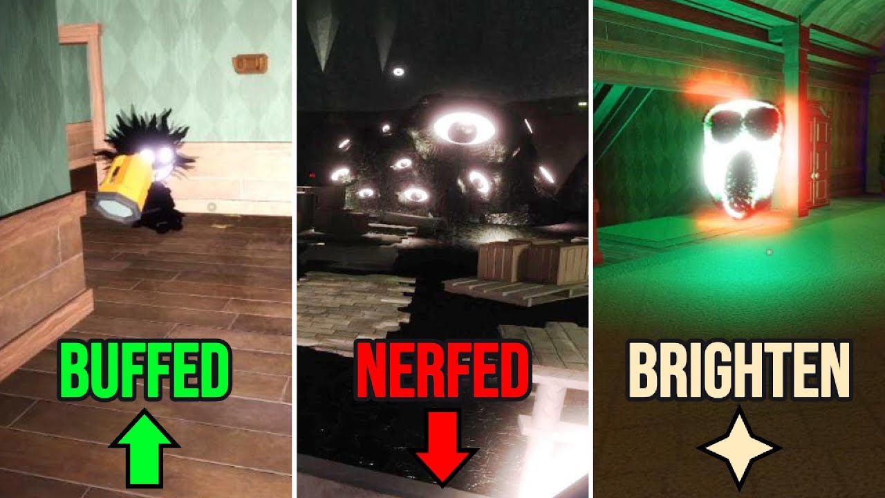All Entities Improvement in The Great Outdoors Update | Roblox DOORS