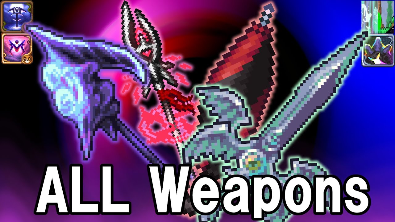 All New Class Weapons - Terraria Calamity 4 Addon Mods -