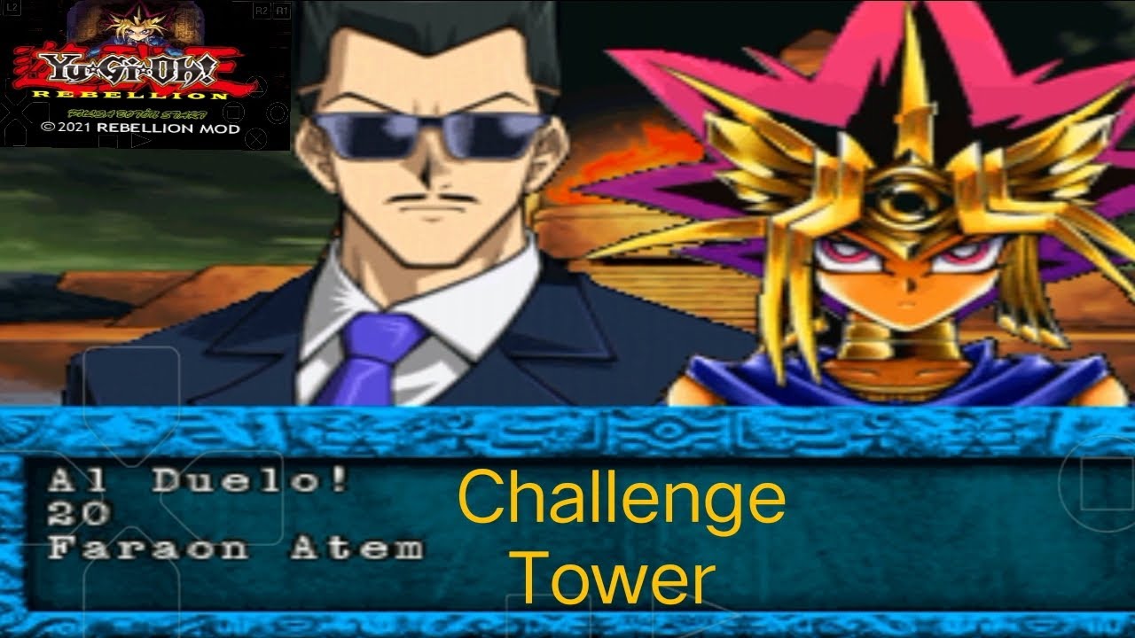 Yu-Gi-Oh! Forbidden Memories Mod Rebellion | Challenge Mode Tower 