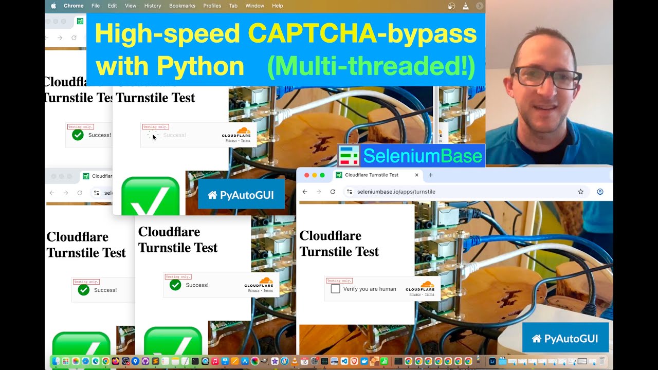 Высокоскоростной обход CAPTCHA с помощью Python