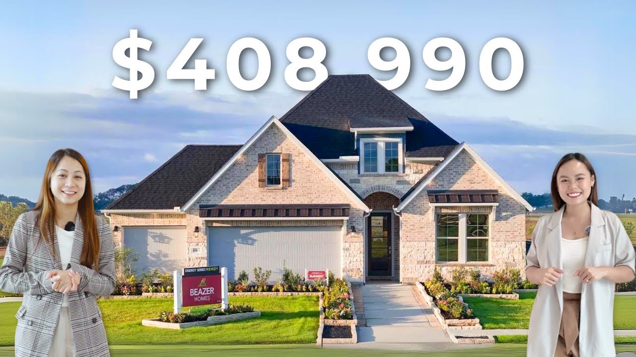 New Energy Efficient Homes in Richmond TX! Lake View + Low Tax Rate.
