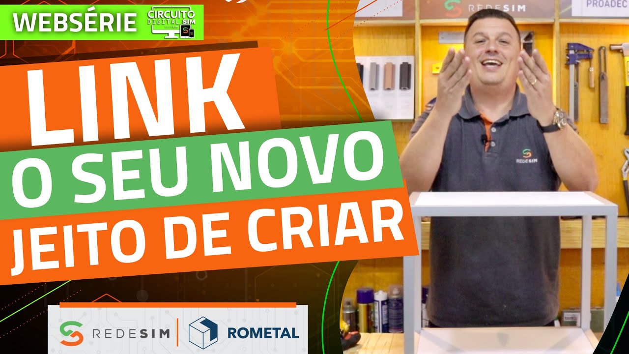 Conheça o Perfil de Alumínio Link da Rometal e Surpreenda-se!!