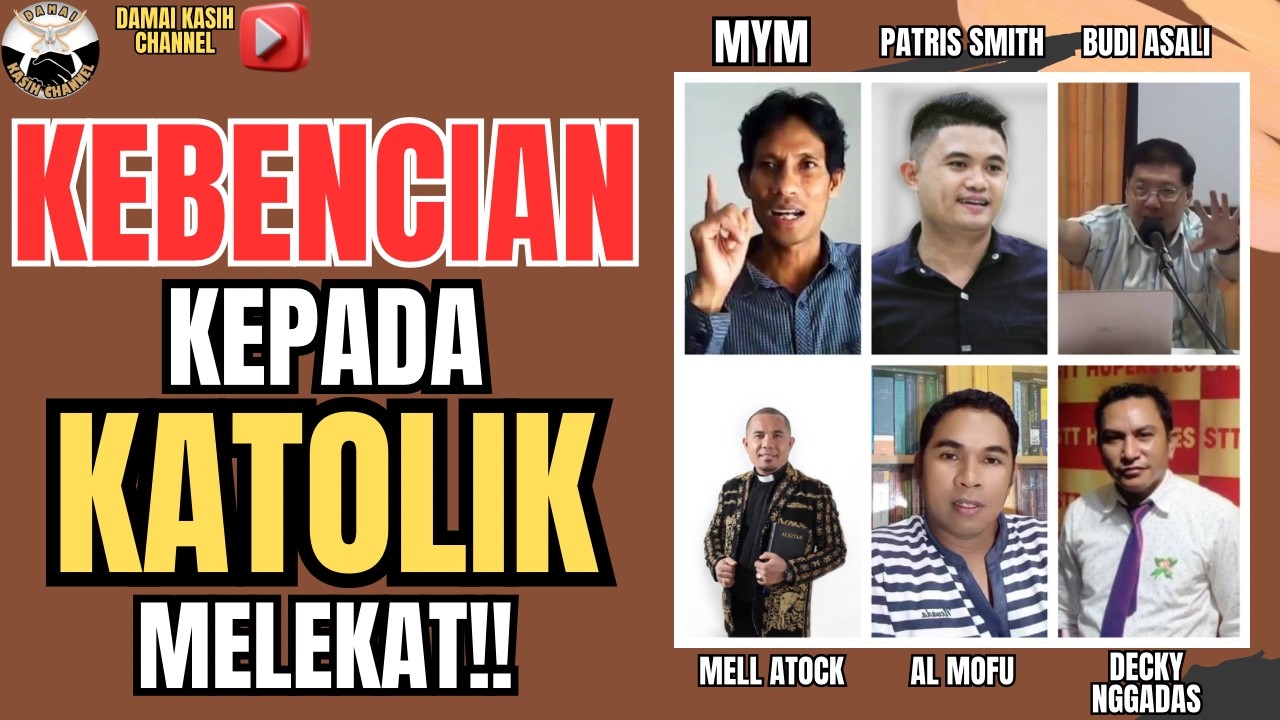 Kebencian pada Katolik melekat!! @Patris_Smith@budiasali3967, live#27 -02-2026