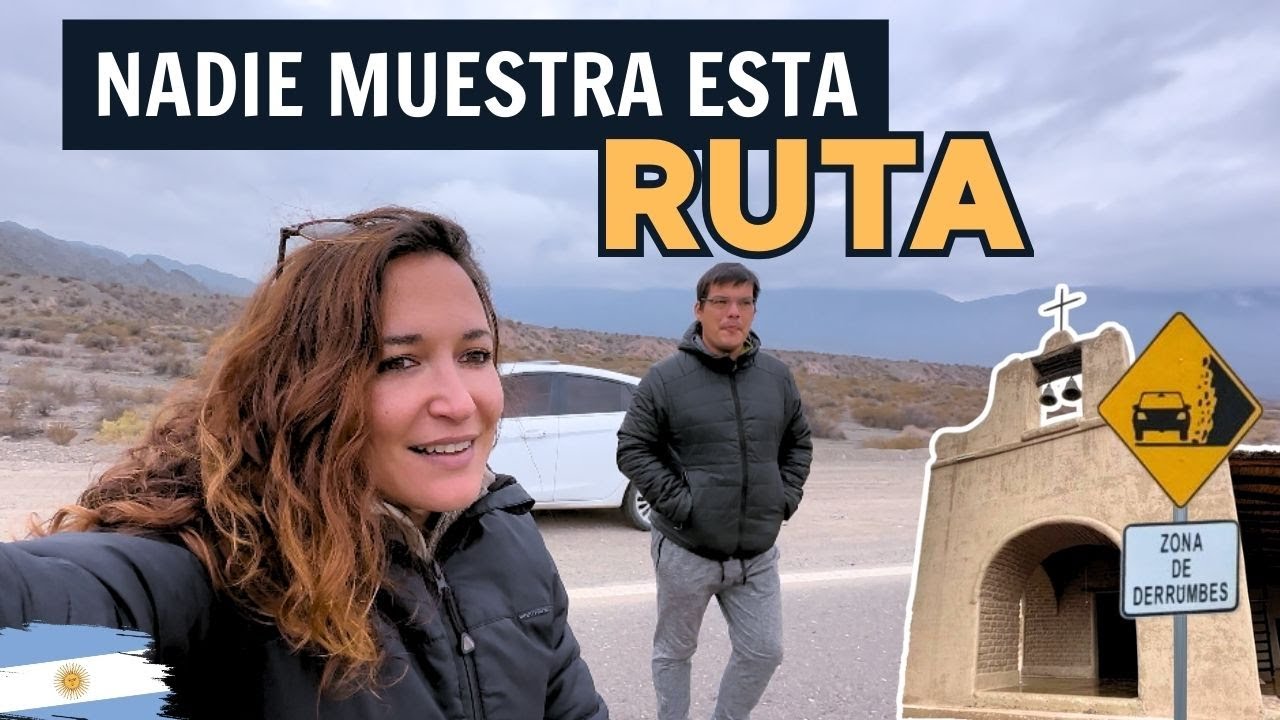 😮 La ASOMBROSA ruta que UNE San Juan con Calingasta, Argentina