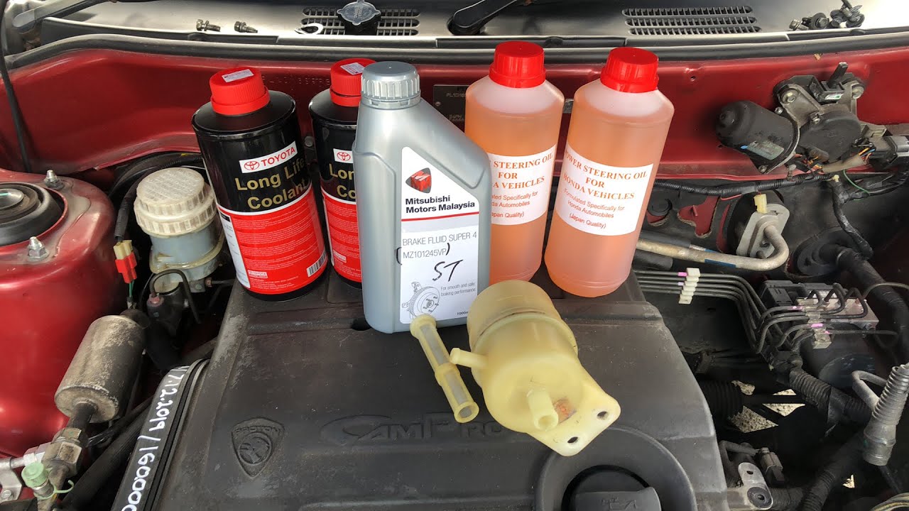 Flushing power steering & brake & radiator jom ck payung live