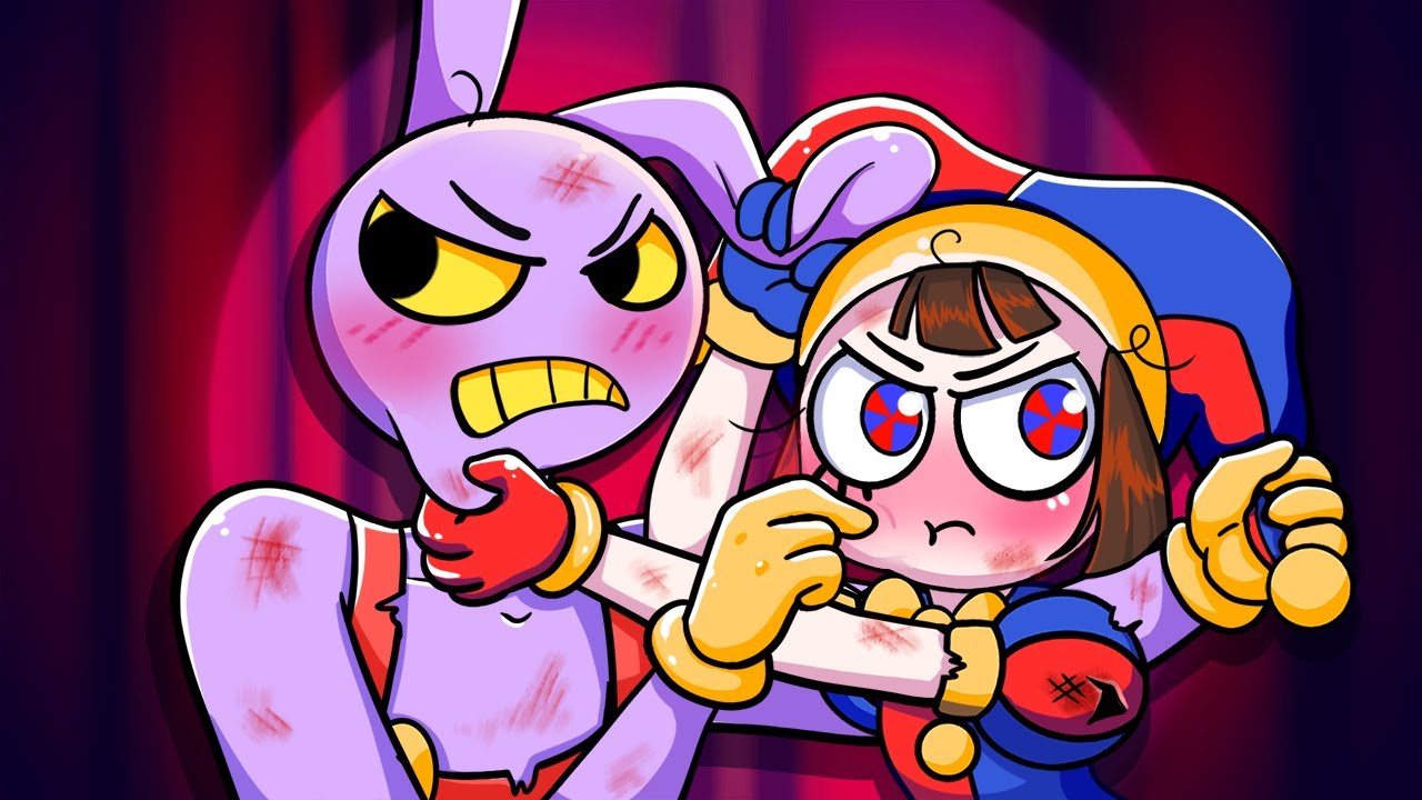 POMNI HATES JAX?! THE AMAZING DIGITAL CIRCUS 2D UNOFFICIAL ANIMATION