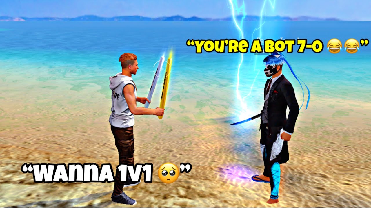 I played like a noob in a 1v1 and this happened…