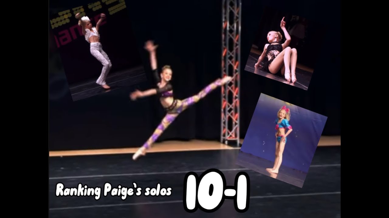 Ranking Paige’s on show solos - 10-1 - ranked by me