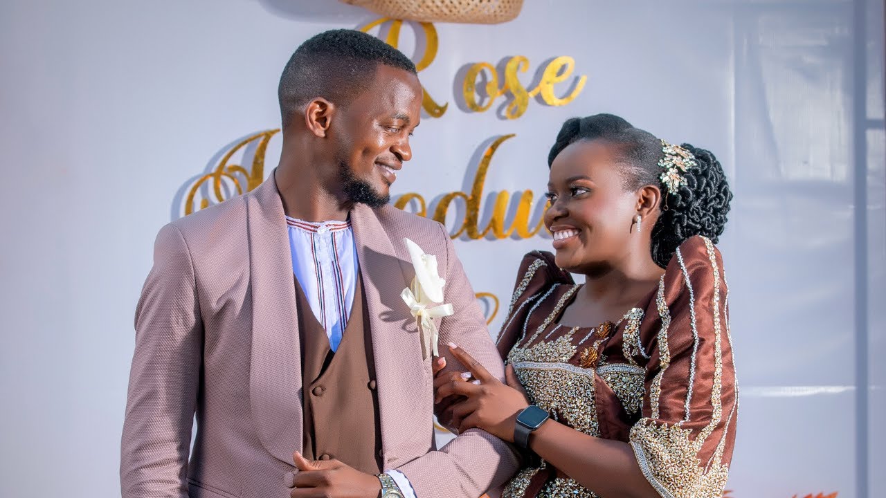 Rose's Sweet & Beautiful Kwanjula as she Welcome George to Her Parents in Kajjansi.