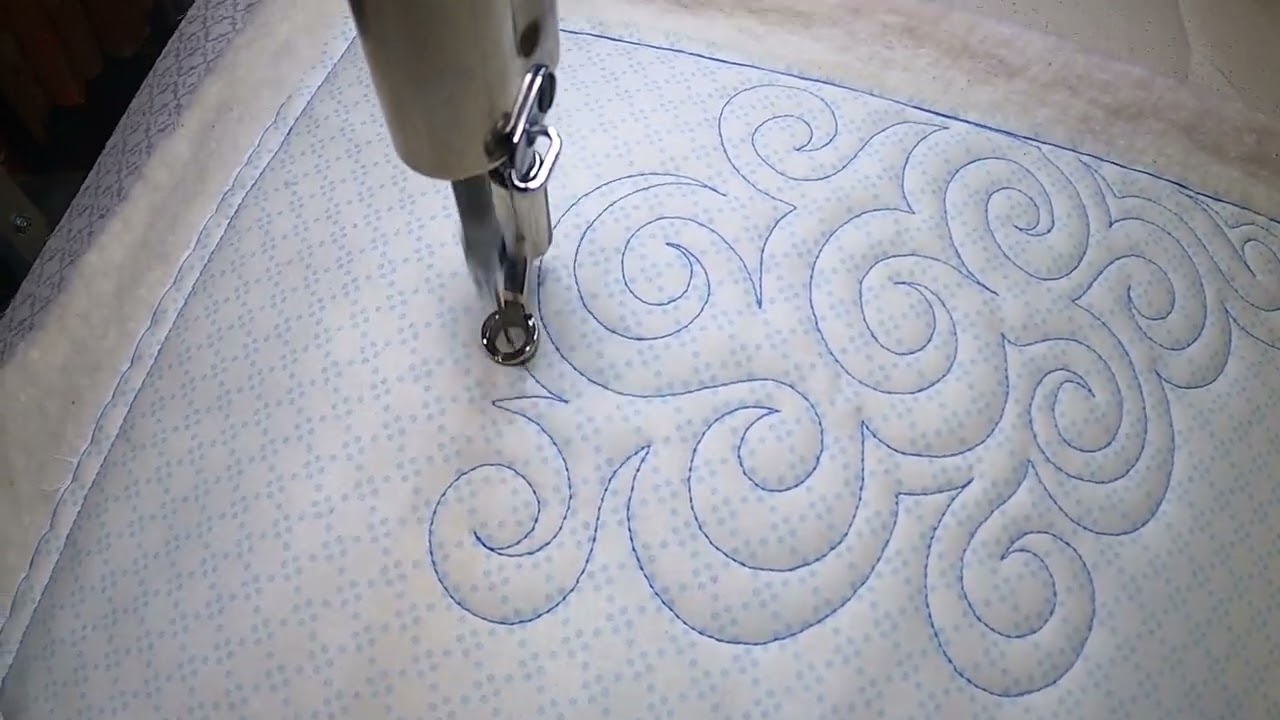 Freehand Longarm Simple Swirls