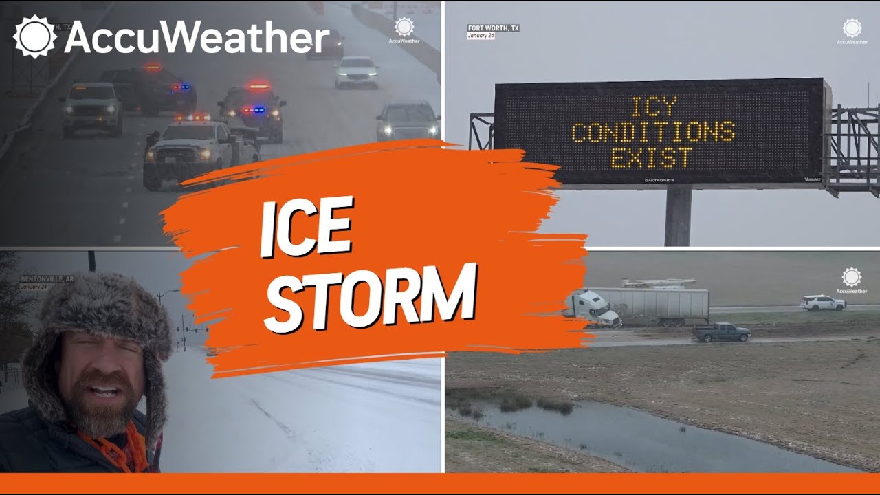 Winter Weather Alert: Icy Conditions Cause Multiple Accidents