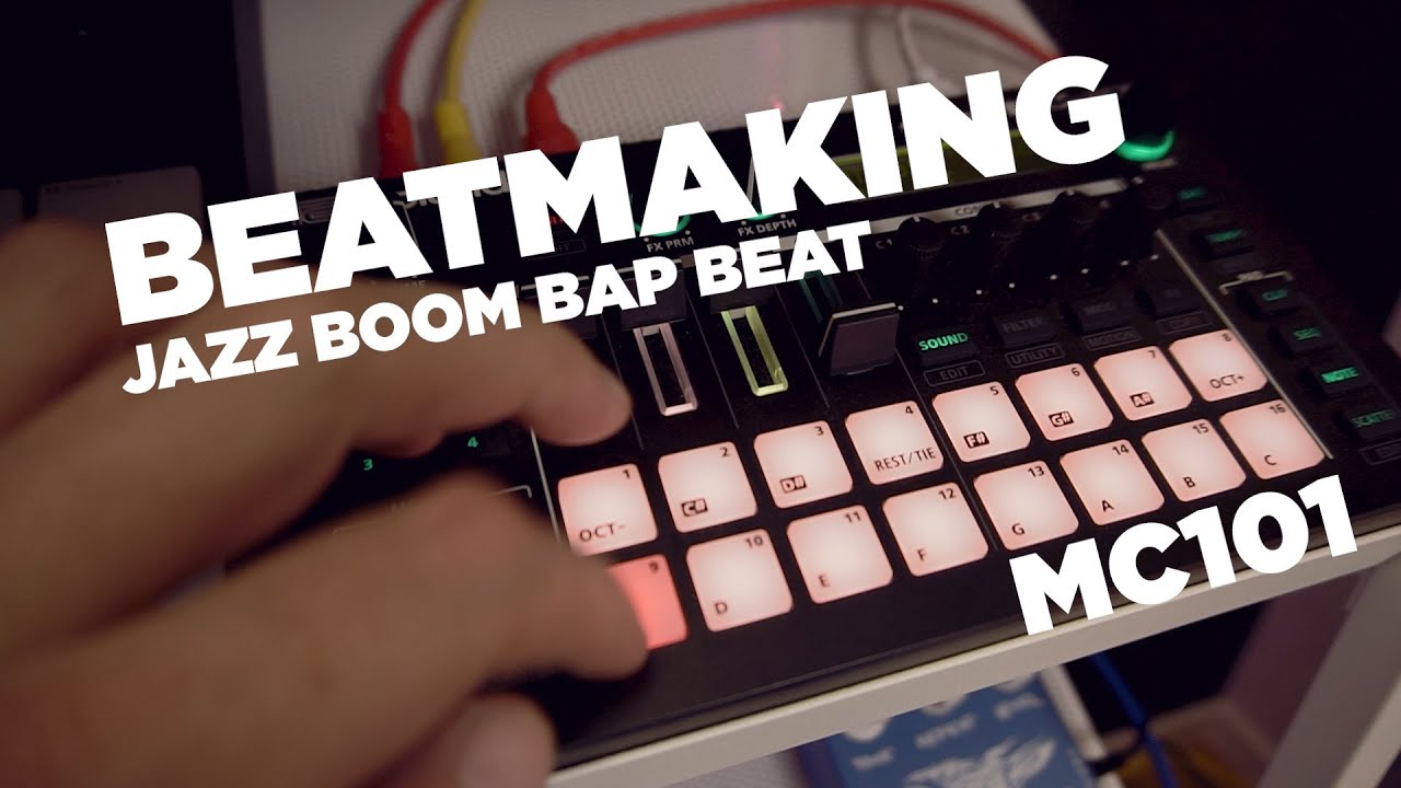 90's Boombap Jazz Beat With Roland MC101