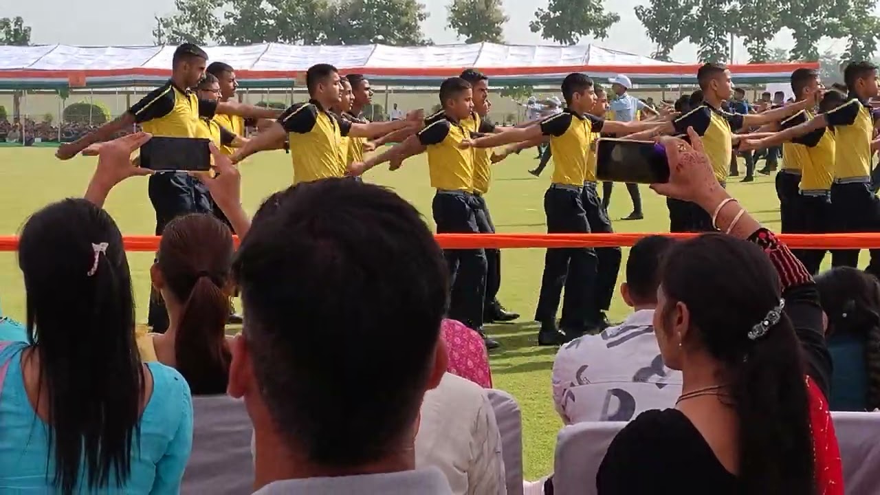 Parade of Gurukul Jyotisar|Haryana |Students performing 