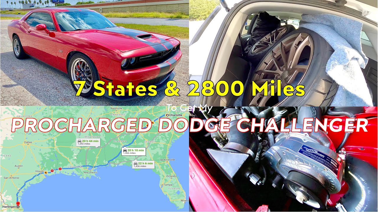 2800 Mile Roadtrip To Get My Dodge Challenger