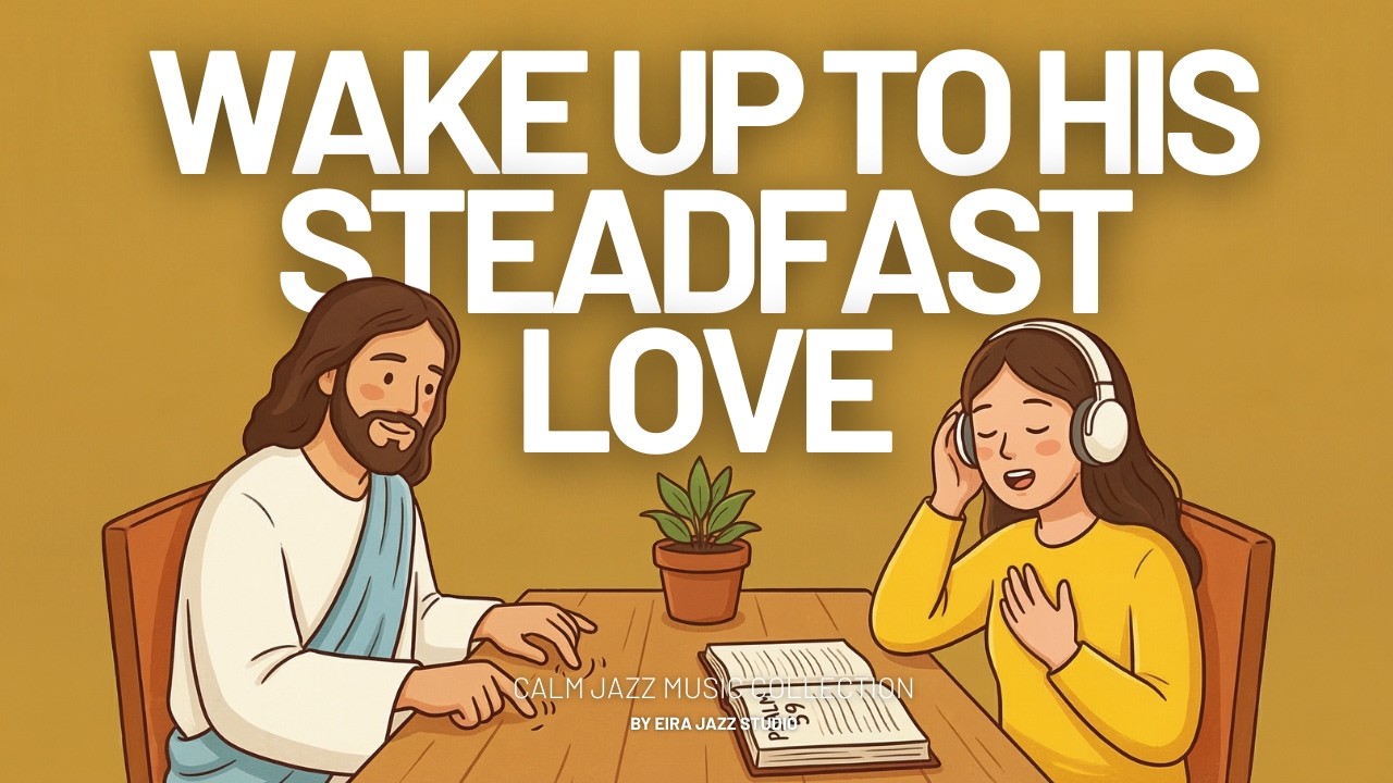 Psalm 59 Music | Morning Café Jazz for Strength & Deep Rest ☕