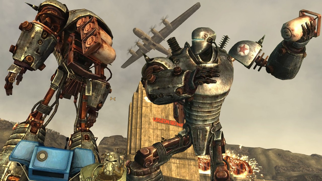 Liberty Prime vs Everything at Hoover Dam