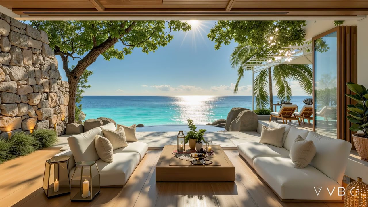 Bossa Nova Guitar Beach | Relaxing Tropical Music for Chill Ocean Vibes & Study