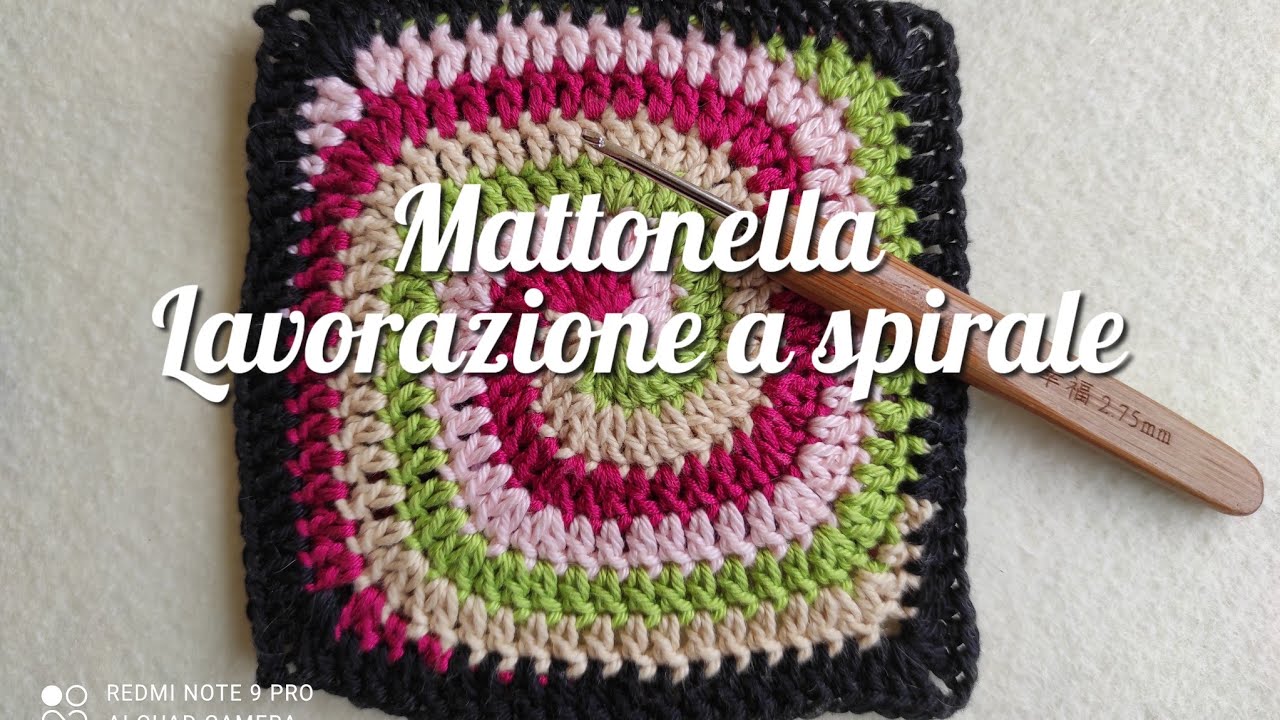 MATTONELLA GRANNY A SPIRALE