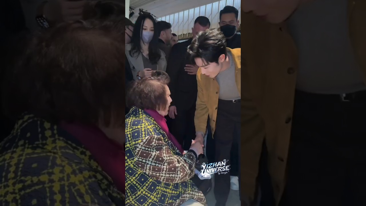 2026.02.27 &bull;  Suzy Menkes &times; Xiao Zhan: Interaction at TOD&rsquo;S Fashion Show (shared by Suzy Menkes)
