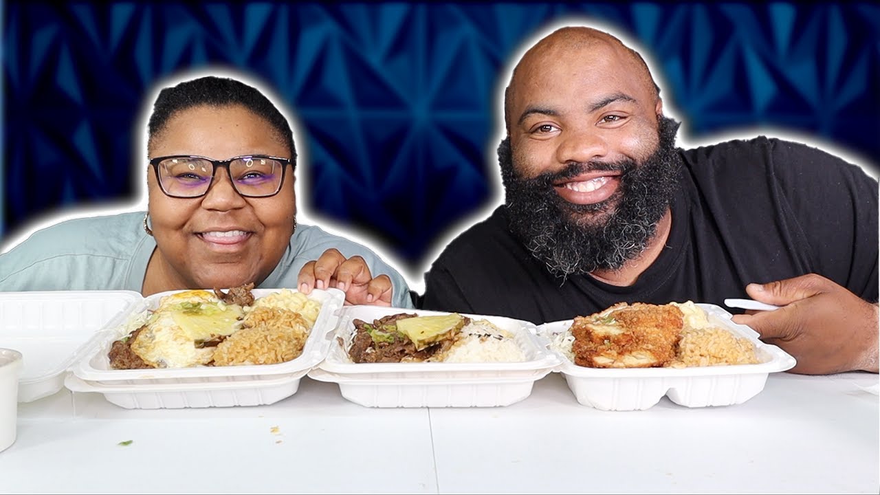 HAWAIIAN BBQ MUKBANG
