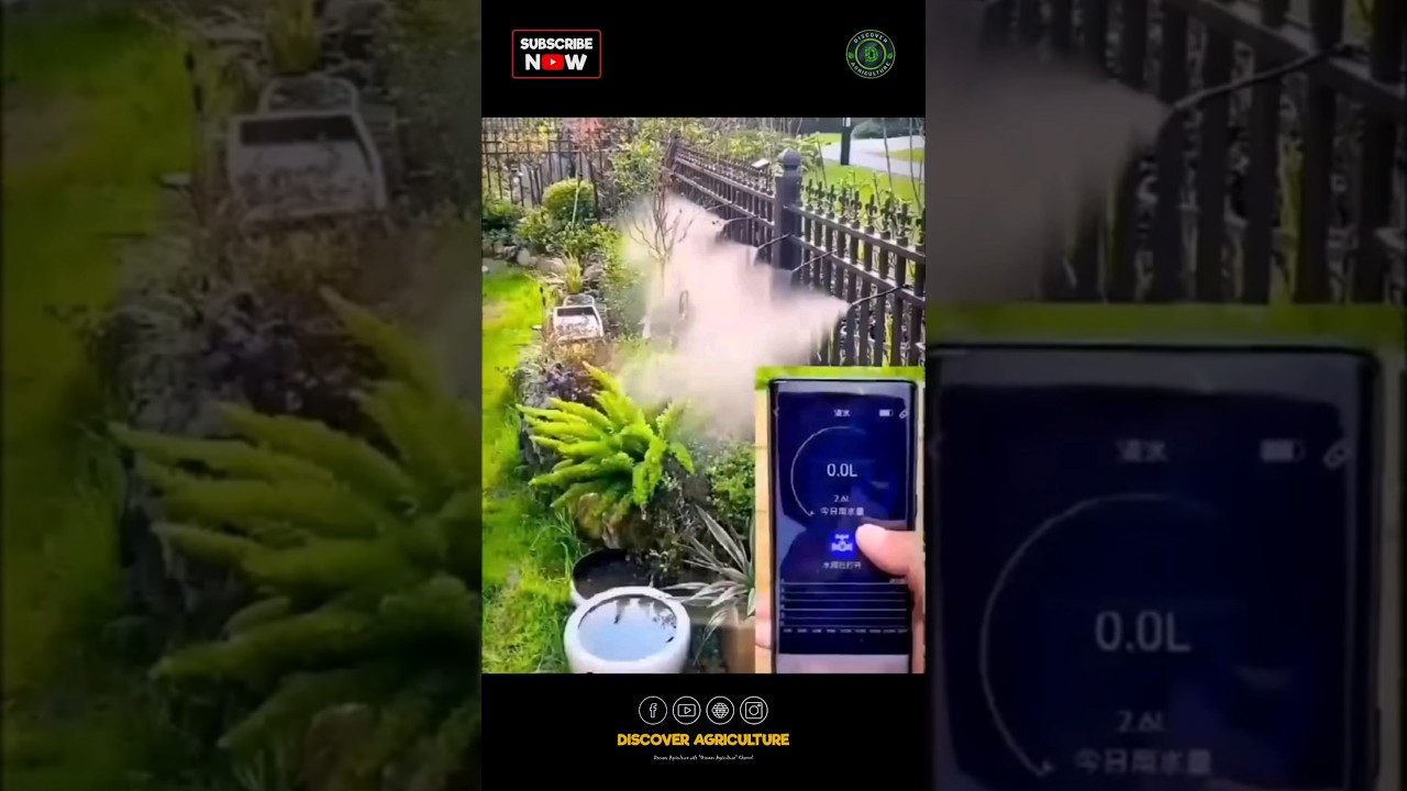 Smart Garden: Mobile Operated Irrigation System #shorts